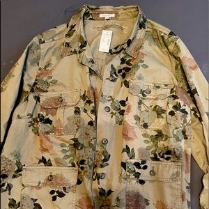 Maurices Foral Camo Jacket NWT size 3